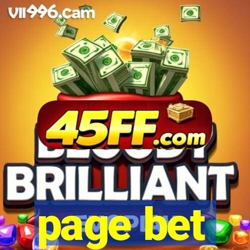 page bet